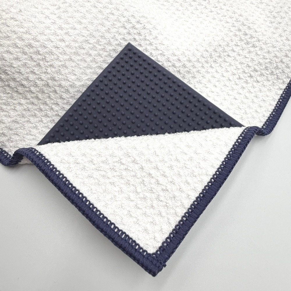 Blue Tees MagTowel Golf Towel Unisex OS White New Magnetic Microfiber Scrub - Picture 6 of 9